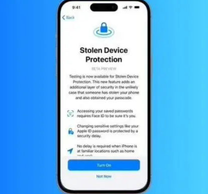 卫东苹果授权维修店分享被盗设备保护功能开启方法 