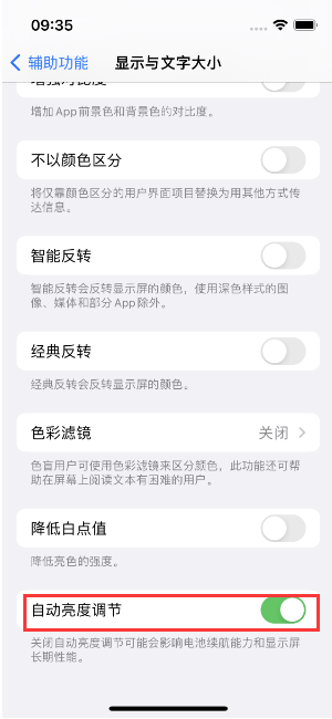 卫东苹果15维修店分享iPhone 15 Pro系列屏幕亮度 